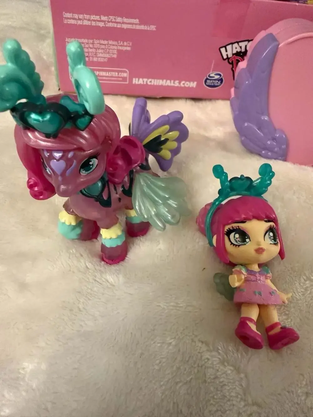 Hatchimals Pixies Riders Lagoon Lily Pixie and Seastallion Glider